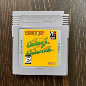 Galaga galaxian for game boy
